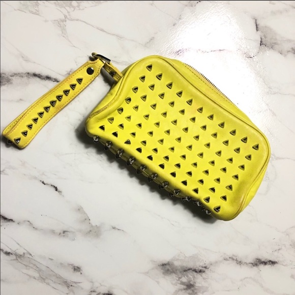 TORY BURCH Pyramid Stud Wristlet Clutch - Picture 3 of 4